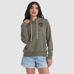 Nike Arizona Cardinals Women's 2025 Salute to Service Sideline Standard Issue Dri-FIT Hoodie Olive
