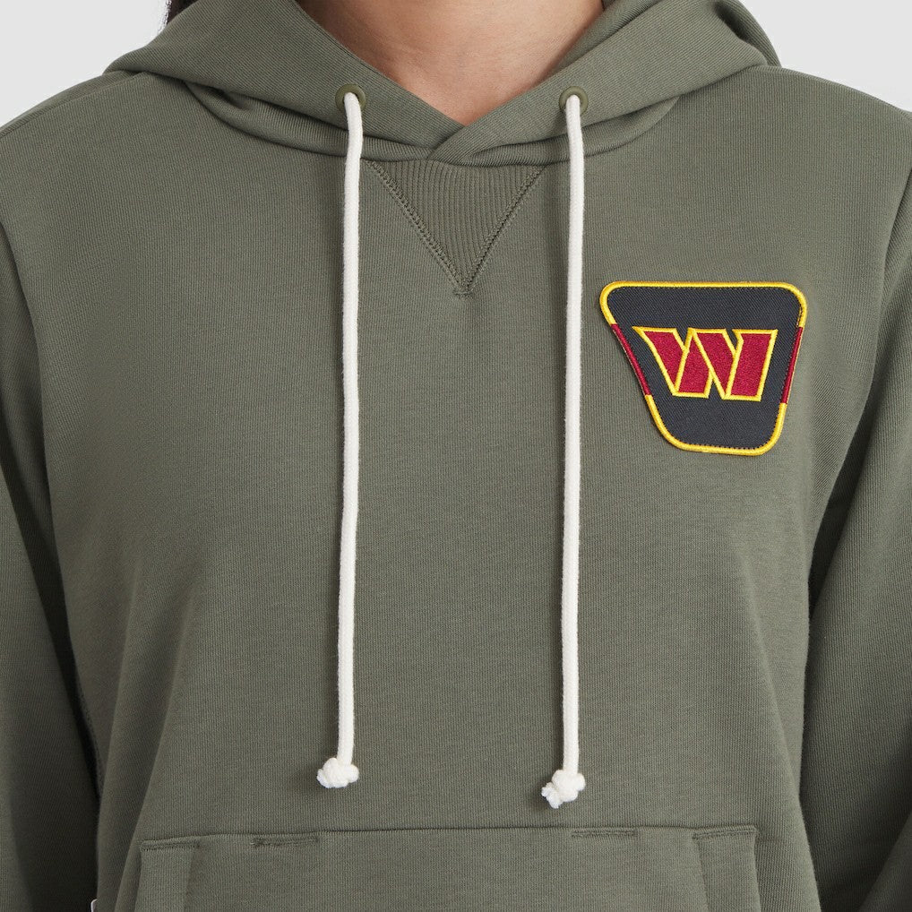 Nike Washington Commanders Women's 2025 Salute to Service Sideline Standard Issue Dri-FIT Hoodie Olive