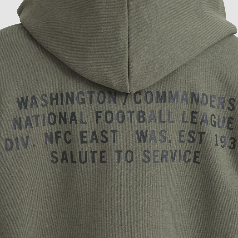 Nike Washington Commanders Women's 2025 Salute to Service Sideline Standard Issue Dri-FIT Hoodie Olive