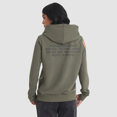 Nike Philadelphia Eagles Women's 2025 Salute to Service Sideline Standard Issue Dri-FIT Hoodie Olive