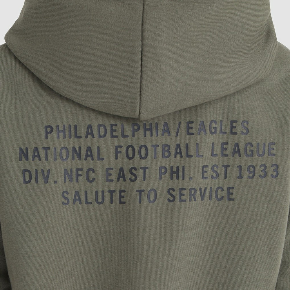 Nike Philadelphia Eagles Women's 2025 Salute to Service Sideline Standard Issue Dri-FIT Hoodie Olive