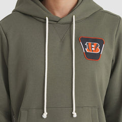 Nike Cincinnati Bengals Women's 2025 Salute to Service Sideline Standard Issue Dri-FIT Hoodie Olive