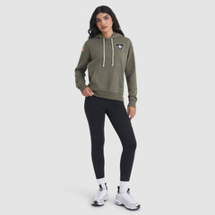 Nike New Orleans Saints Women's 2025 Salute to Service Sideline Standard Issue Dri-FIT Hoodie Olive