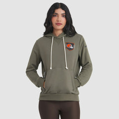 Nike Cleveland Browns Women's 2025 Salute to Service Sideline Standard Issue Dri-FIT Hoodie Olive