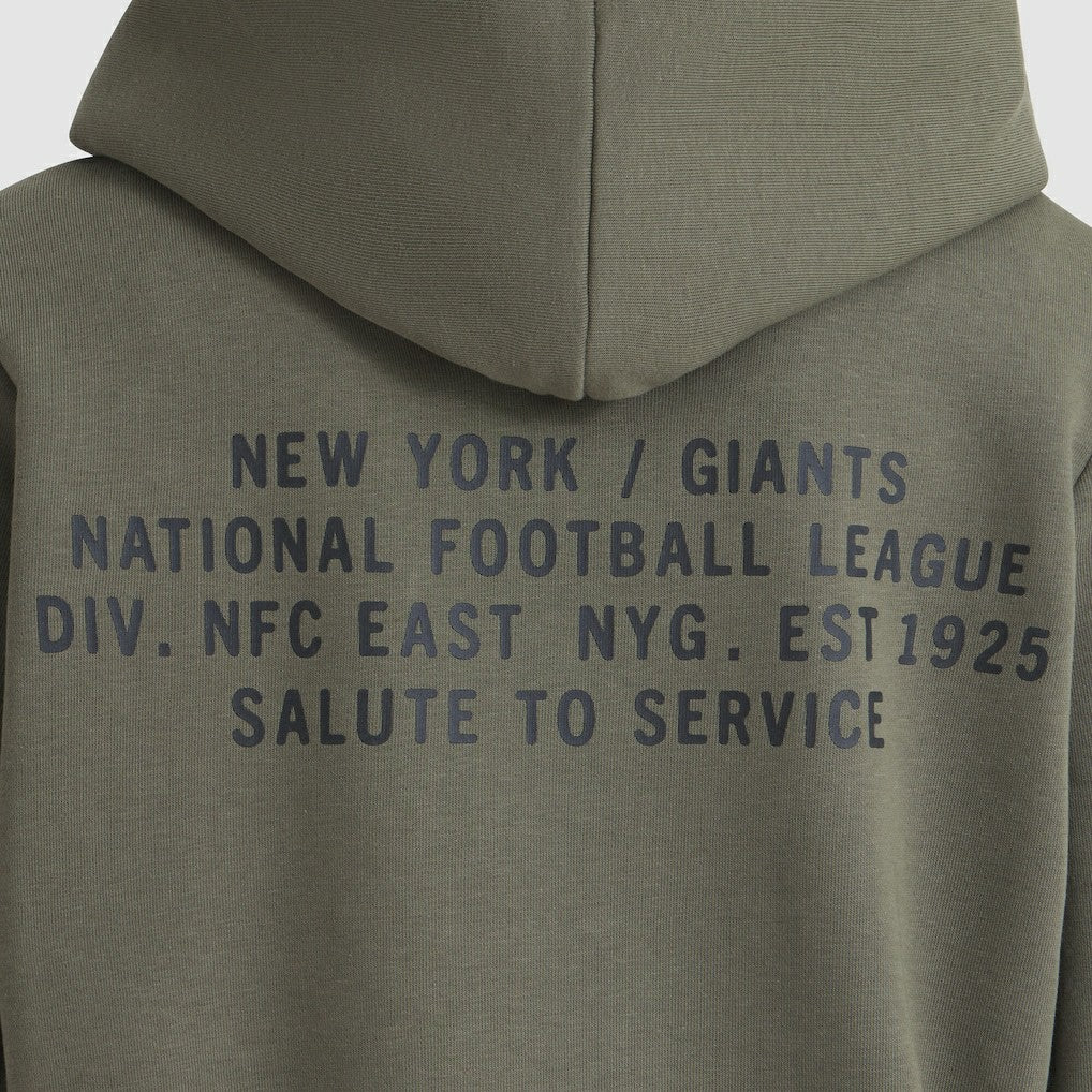 Nike New York Giants Women's 2025 Salute to Service Sideline Standard Issue Dri-FIT Hoodie Olive