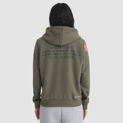 Nike Detroit Lions Women's 2025 Salute to Service Sideline Standard Issue Dri-FIT Hoodie Olive