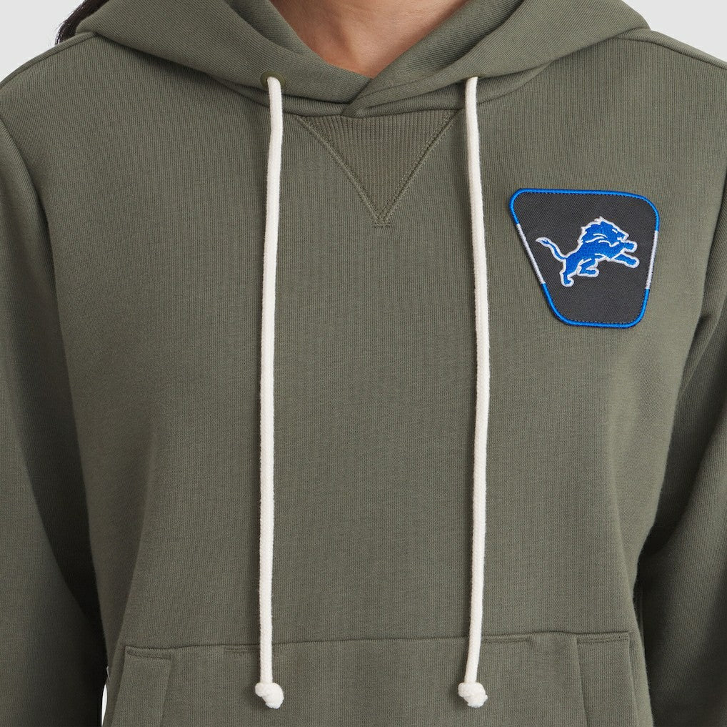 Nike Detroit Lions Women's 2025 Salute to Service Sideline Standard Issue Dri-FIT Hoodie Olive