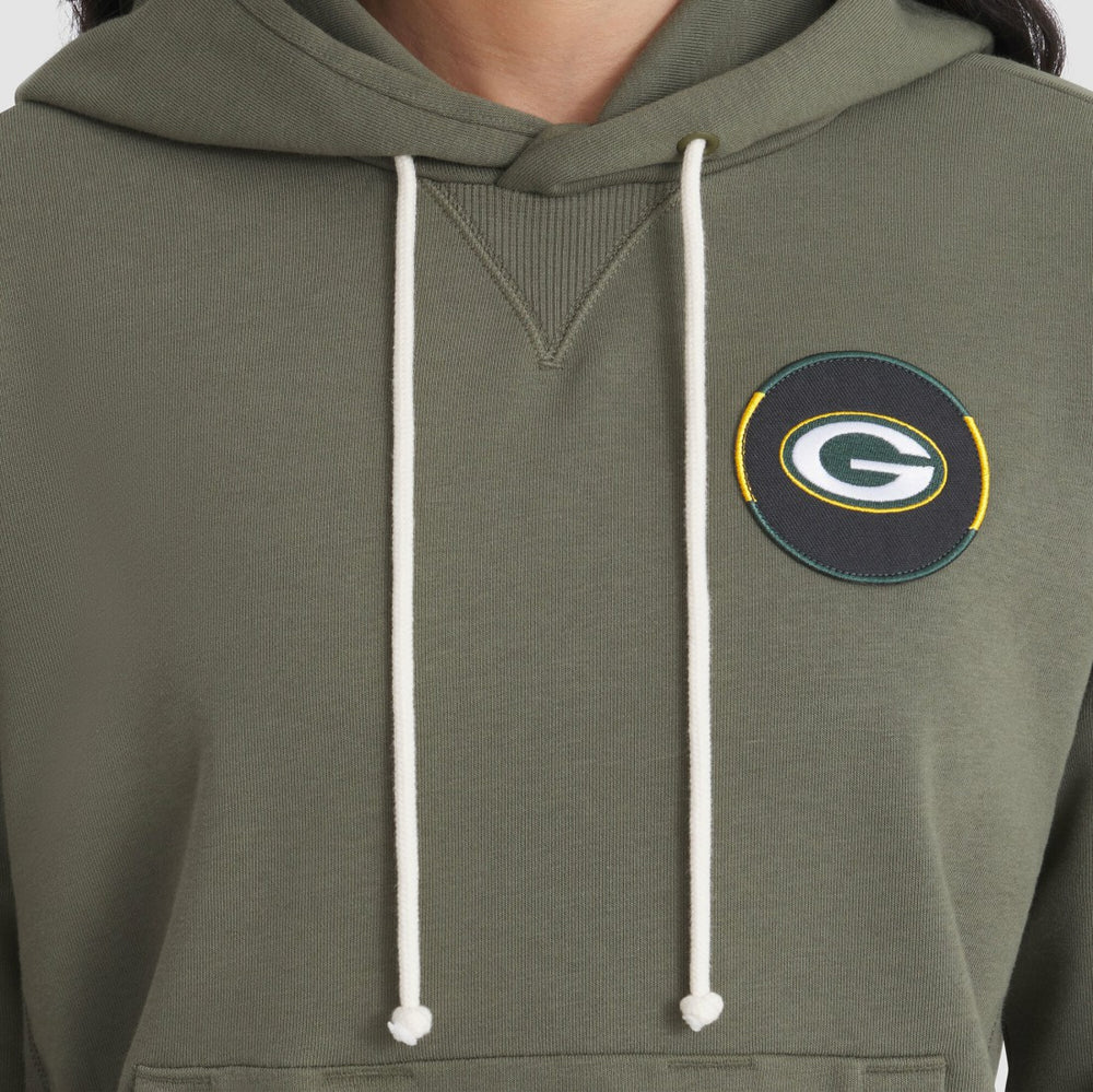 Nike Green Bay Packers Women's 2025 Salute to Service Sideline Standard Issue Dri-FIT Hoodie Olive