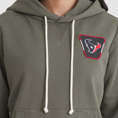 Nike Houston Texans Women's 2025 Salute to Service Sideline Standard Issue Dri-FIT Hoodie Olive