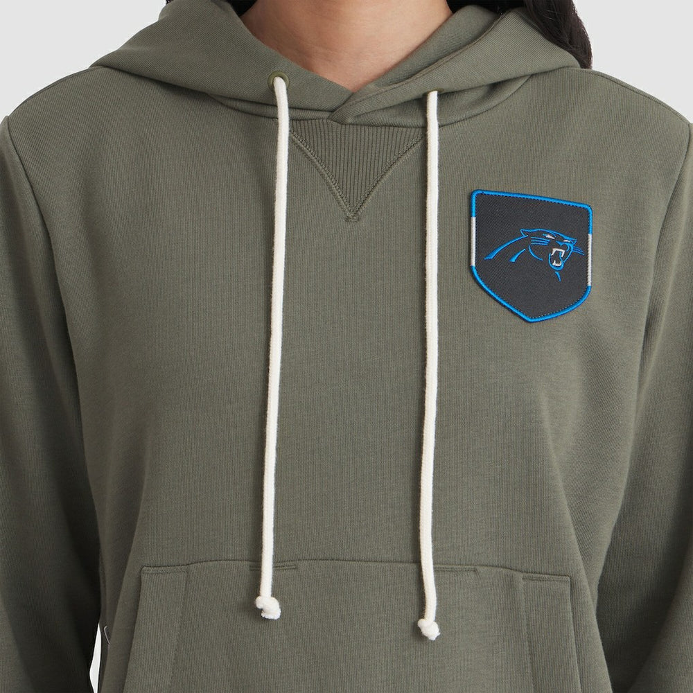 Nike Carolina Panthers Women's 2025 Salute to Service Sideline Standard Issue Dri-FIT Hoodie Olive
