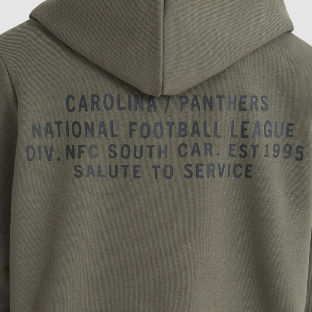 Nike Carolina Panthers Women's 2025 Salute to Service Sideline Standard Issue Dri-FIT Hoodie Olive