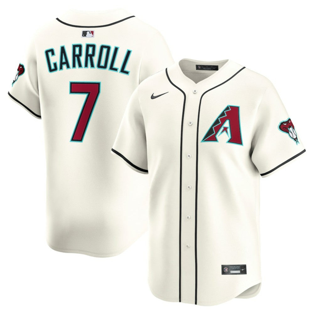 Corbin Carroll Arizona Diamondbacks Nike Home Limited Player Jersey - Cream - Nike Online