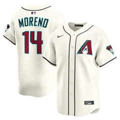 Gabriel Moreno Arizona Diamondbacks Nike Home Limited Player Jersey - Cream - Nike on Sale