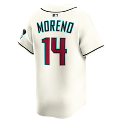 Gabriel Moreno Arizona Diamondbacks Nike Home Limited Player Jersey - Cream - Nike on Sale