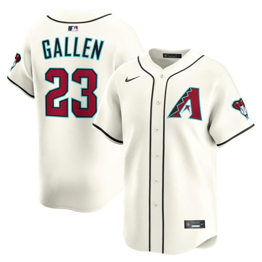 Zac Gallen Arizona Diamondbacks Nike Home Limited Player Jersey - Cream - Nike Lifestyle