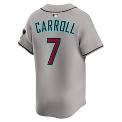 Corbin Carroll Arizona Diamondbacks Nike Road Limited Player Jersey - Gray - Nike Online