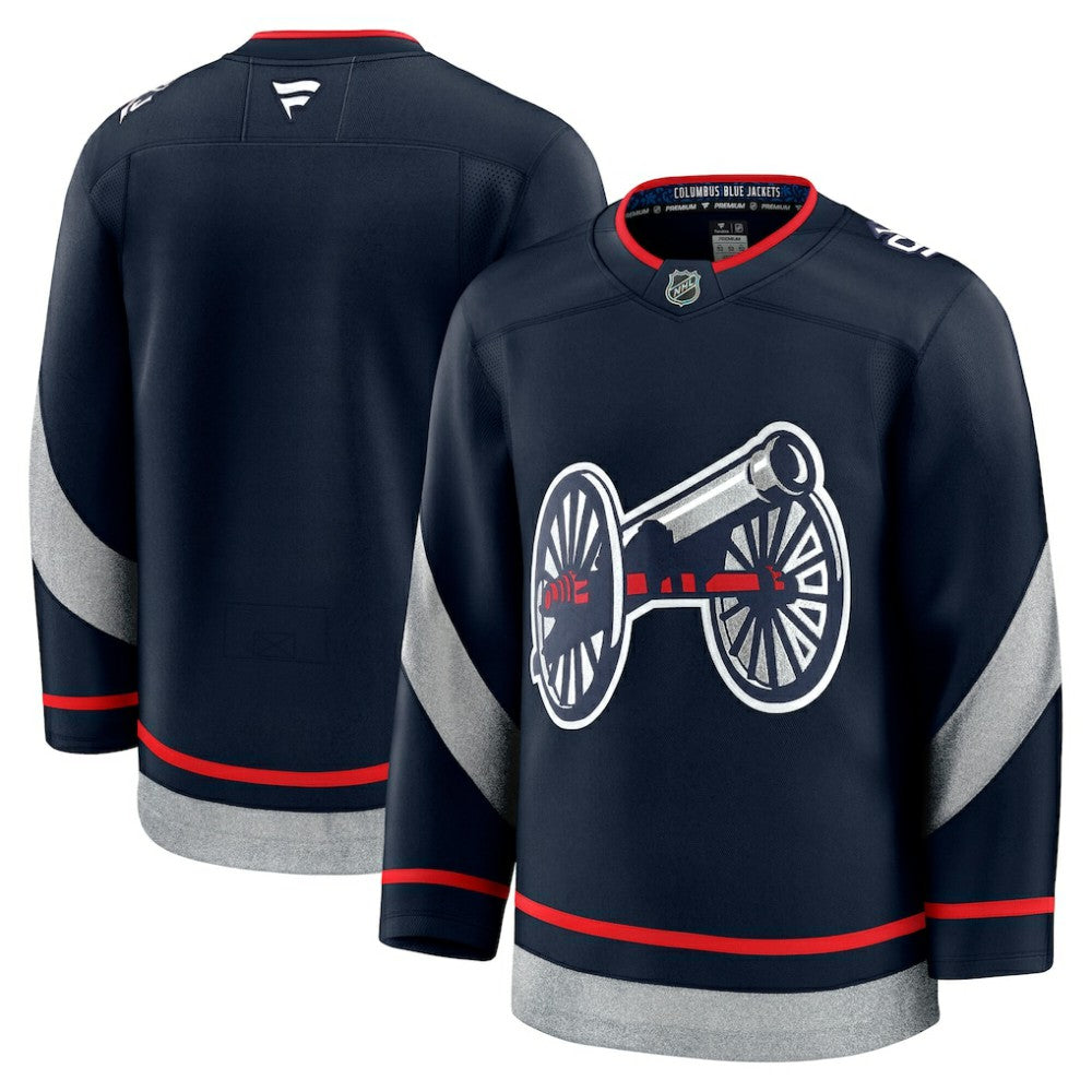 Columbus Blue Jackets Fanatics 2025 NHL Stadium Series Premium Jersey - Navy - NHL 202756531
