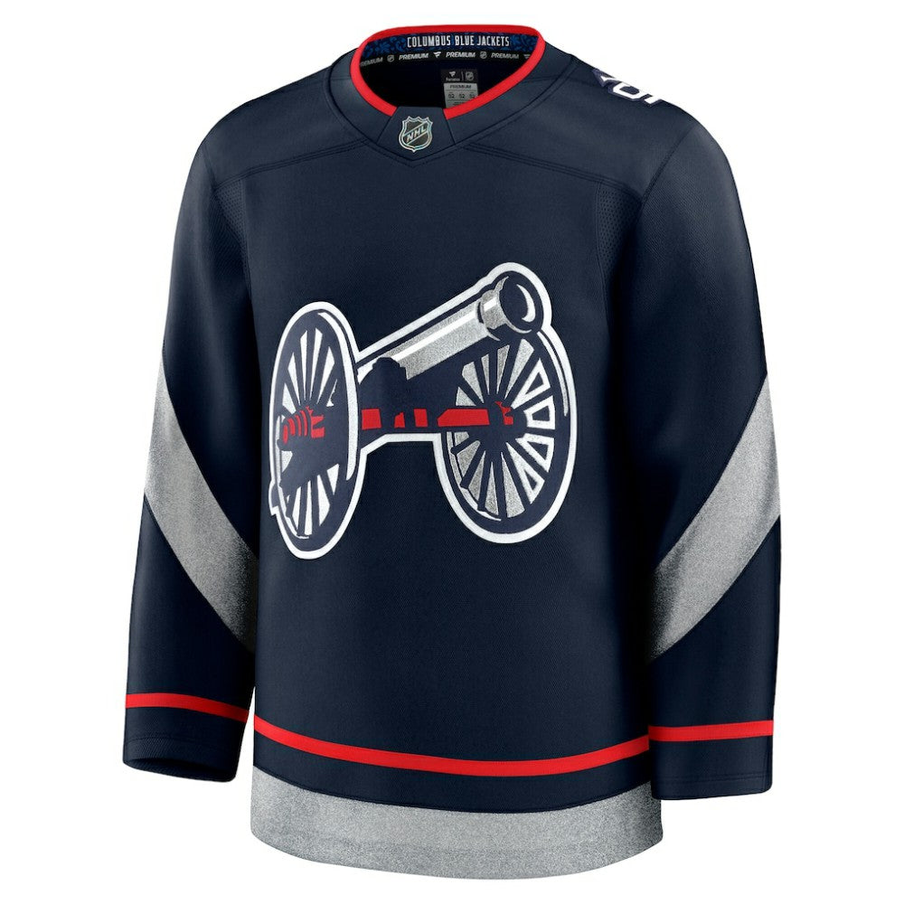 Columbus Blue Jackets Fanatics 2025 NHL Stadium Series Premium Jersey - Navy - NHL 202756531