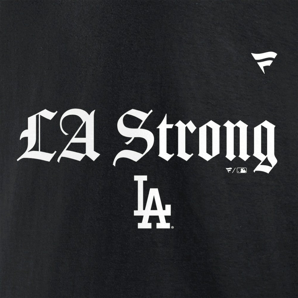 Los Angeles Dodgers Fanatics Unisex LA Strong T-Shirt - Black - Fanatics Sale
