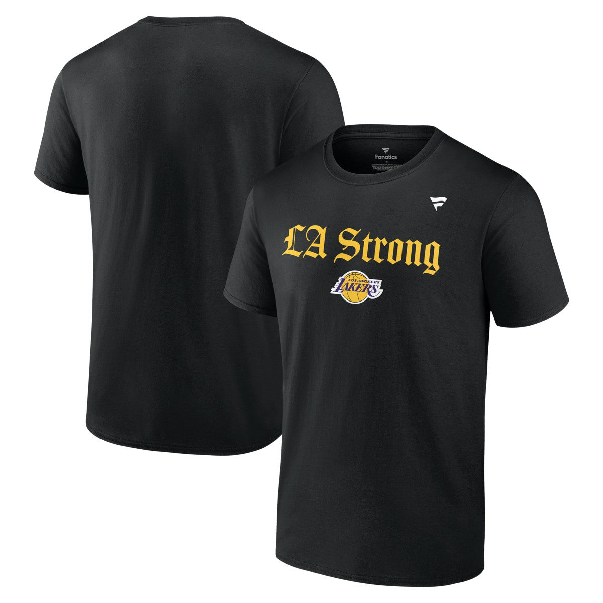 Los Angeles Lakers Unisex LA Strong T-Shirt Black | Fanatics outlet