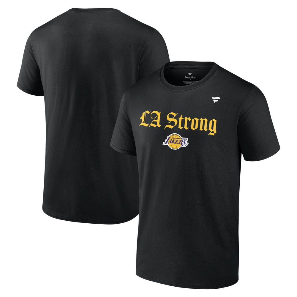 Los Angeles Lakers Unisex LA Strong T-Shirt Black | Fanatics outlet