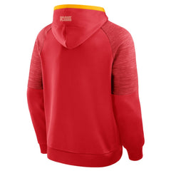 Calgary Flames Fanatics Goaltender Defender Pullover Hoodie - Red - NHL 202756668