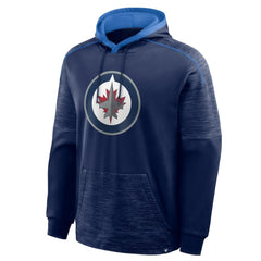 Winnipeg Jets Fanatics Goaltender Defender Pullover Hoodie - Navy - NHL 202756669