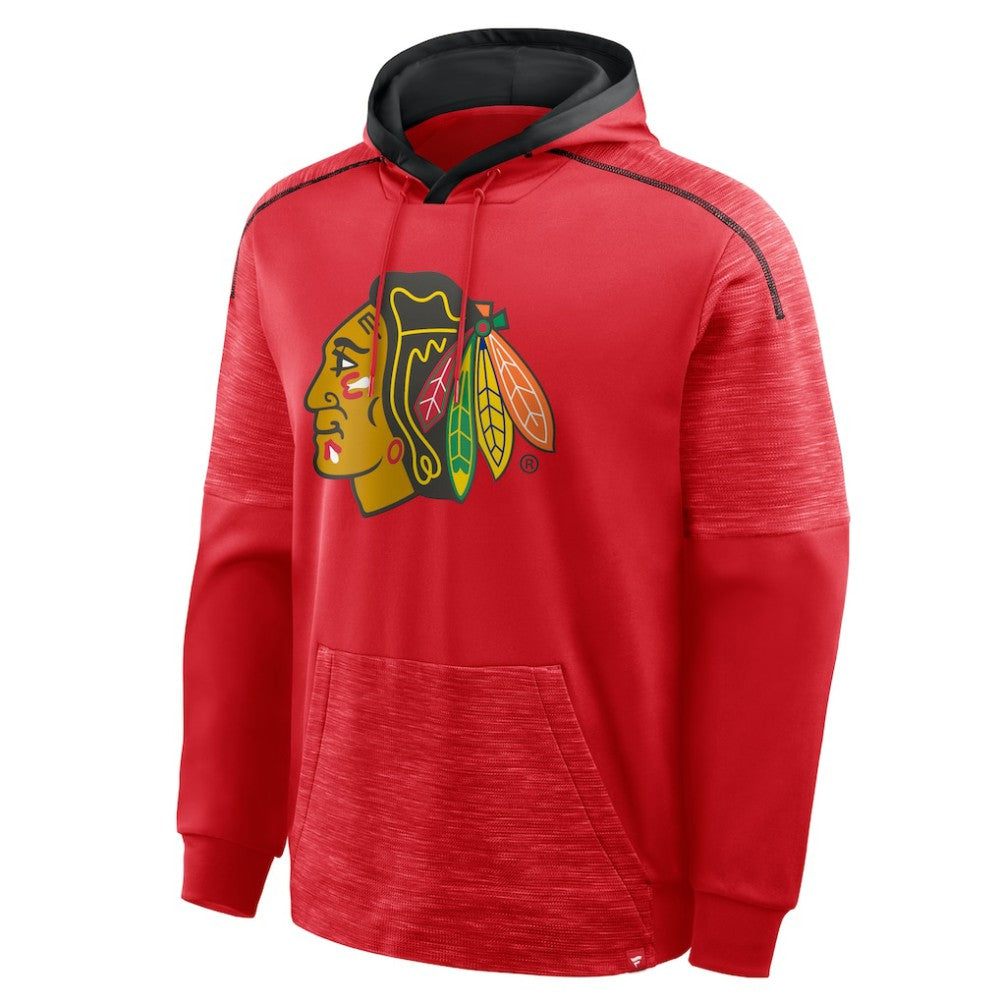 Chicago Blackhawks Fanatics Goaltender Defender Pullover Hoodie - Red - NHL 202756671