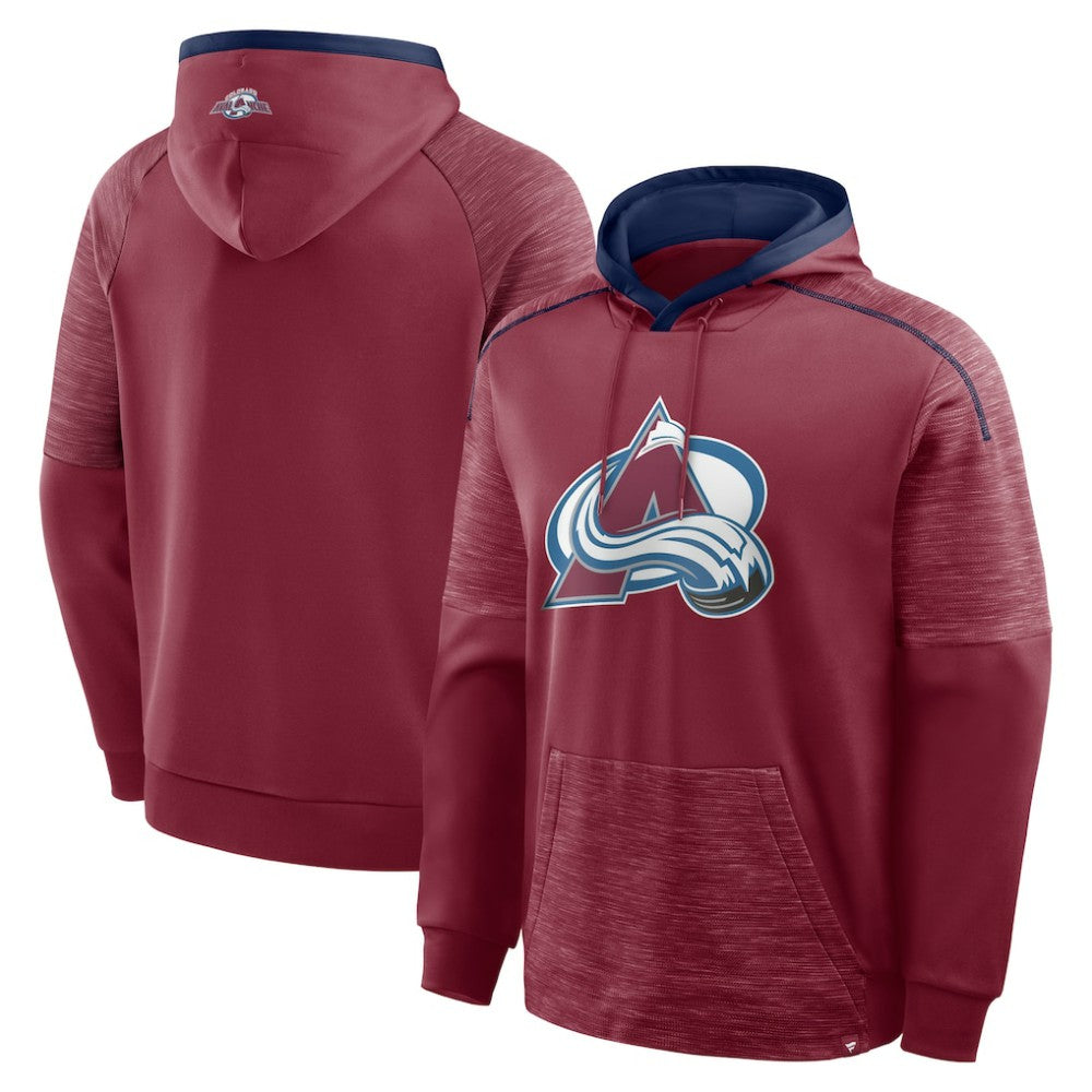 Colorado Avalanche Fanatics Goaltender Defender Pullover Hoodie - Burgundy - NHL 202756672