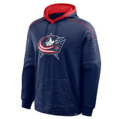 Columbus Blue Jackets Fanatics Goaltender Defender Pullover Hoodie - Navy - NHL 202756673