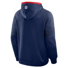 Columbus Blue Jackets Fanatics Goaltender Defender Pullover Hoodie - Navy - NHL 202756673