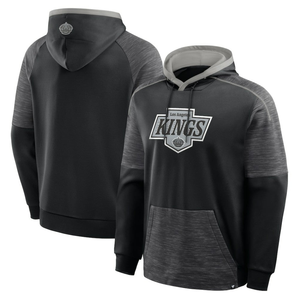 Los Angeles Kings Fanatics Goaltender Defender Pullover Hoodie - Black - NHL 202756678