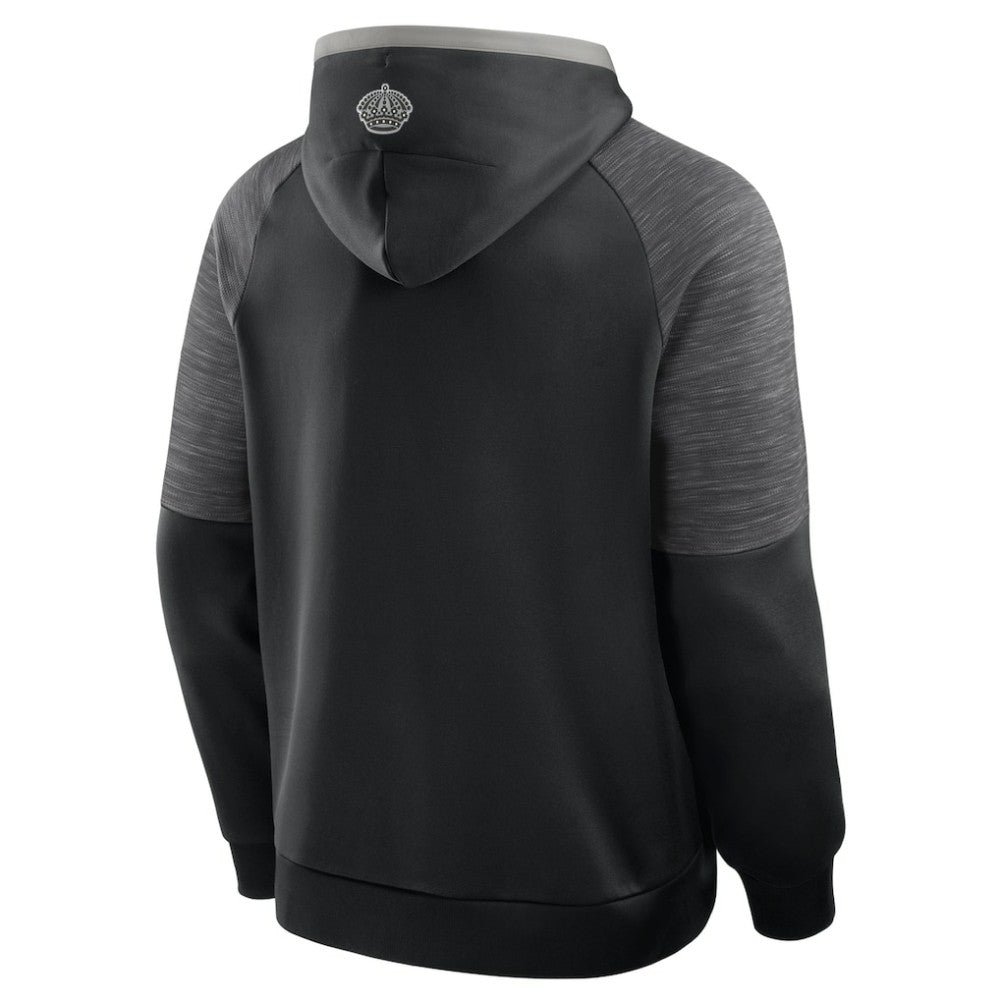 Los Angeles Kings Fanatics Goaltender Defender Pullover Hoodie - Black - NHL 202756678