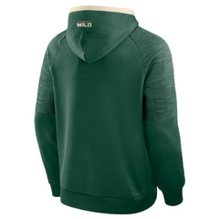 Minnesota Wild Fanatics Goaltender Defender Pullover Hoodie - Green - NHL 202756679