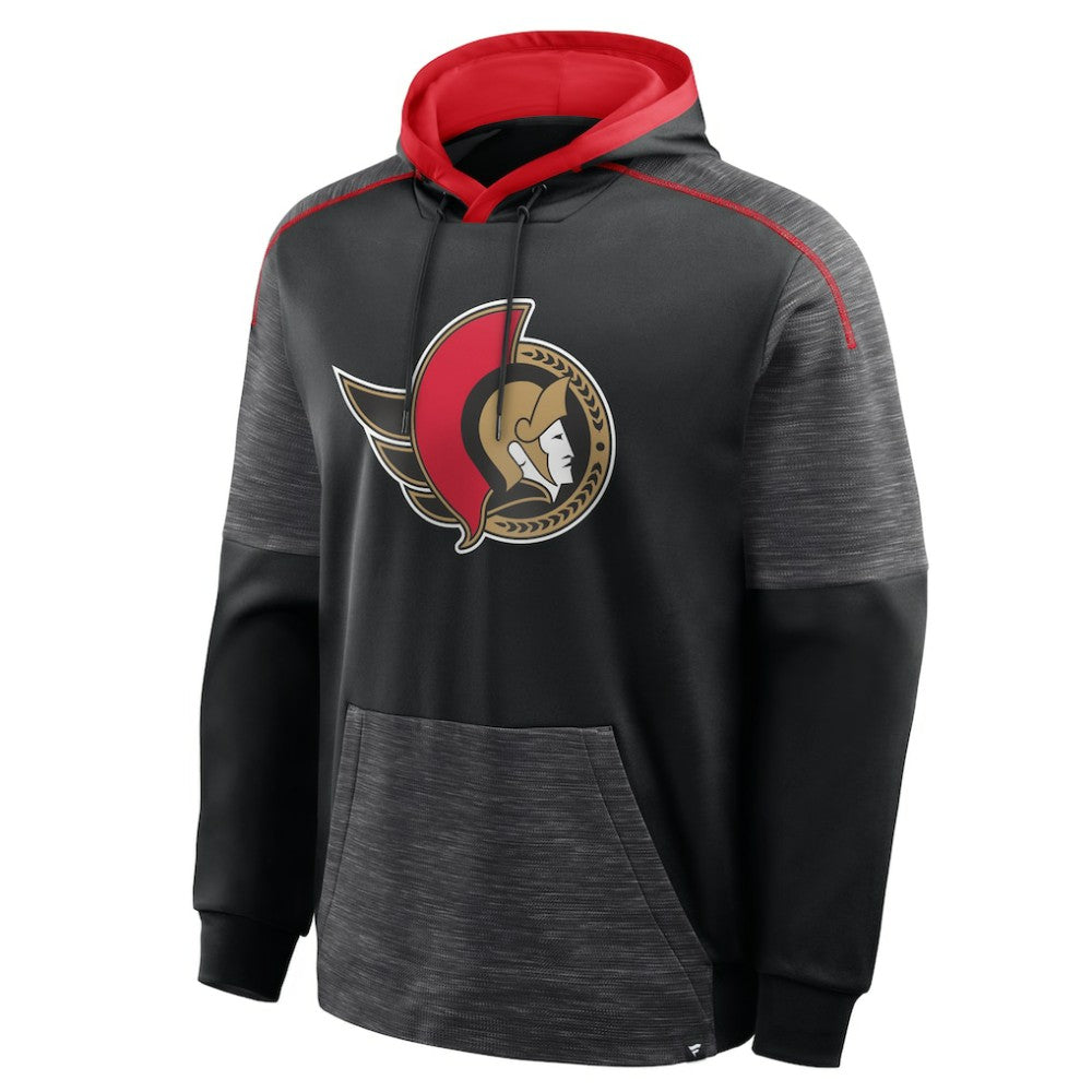 Ottawa Senators Fanatics Goaltender Defender Pullover Hoodie - Black - NHL 202756685
