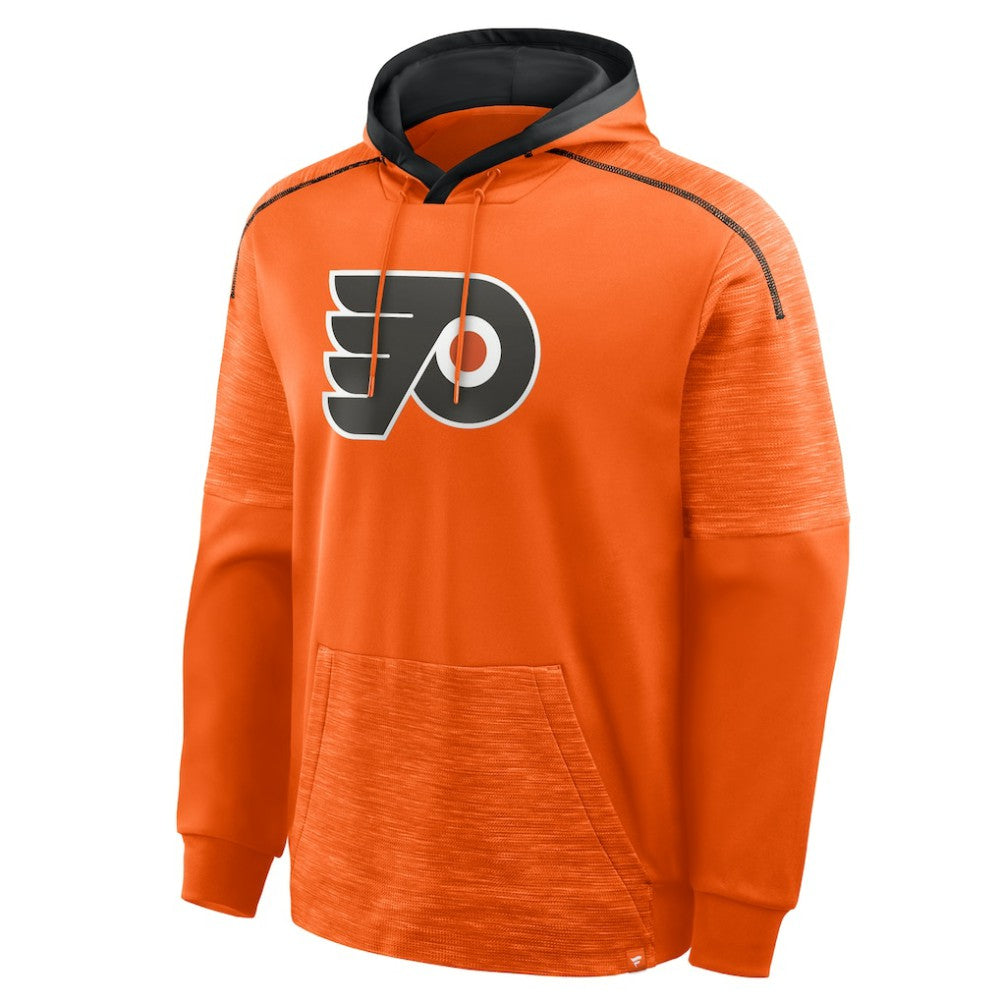 Philadelphia Flyers Fanatics Goaltender Defender Pullover Hoodie - Orange - NHL 202756686