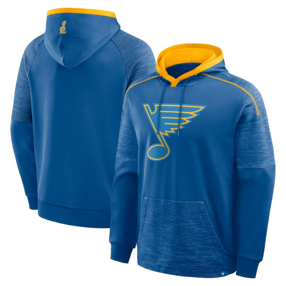 St. Louis Blues Fanatics Goaltender Defender Pullover Hoodie - Blue - NHL 202756690