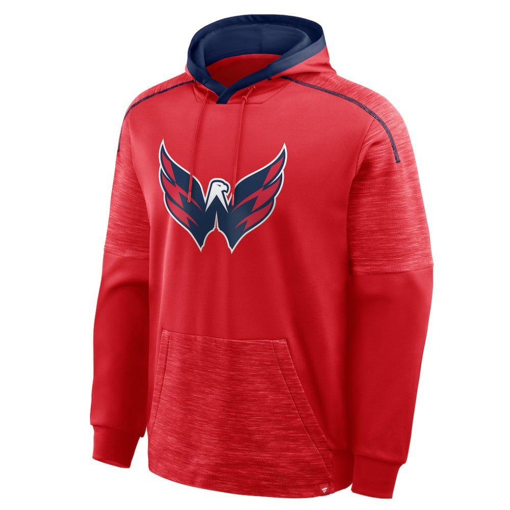 Washington Capitals Fanatics Goaltender Defender Pullover Hoodie - Red - NHL 202756693