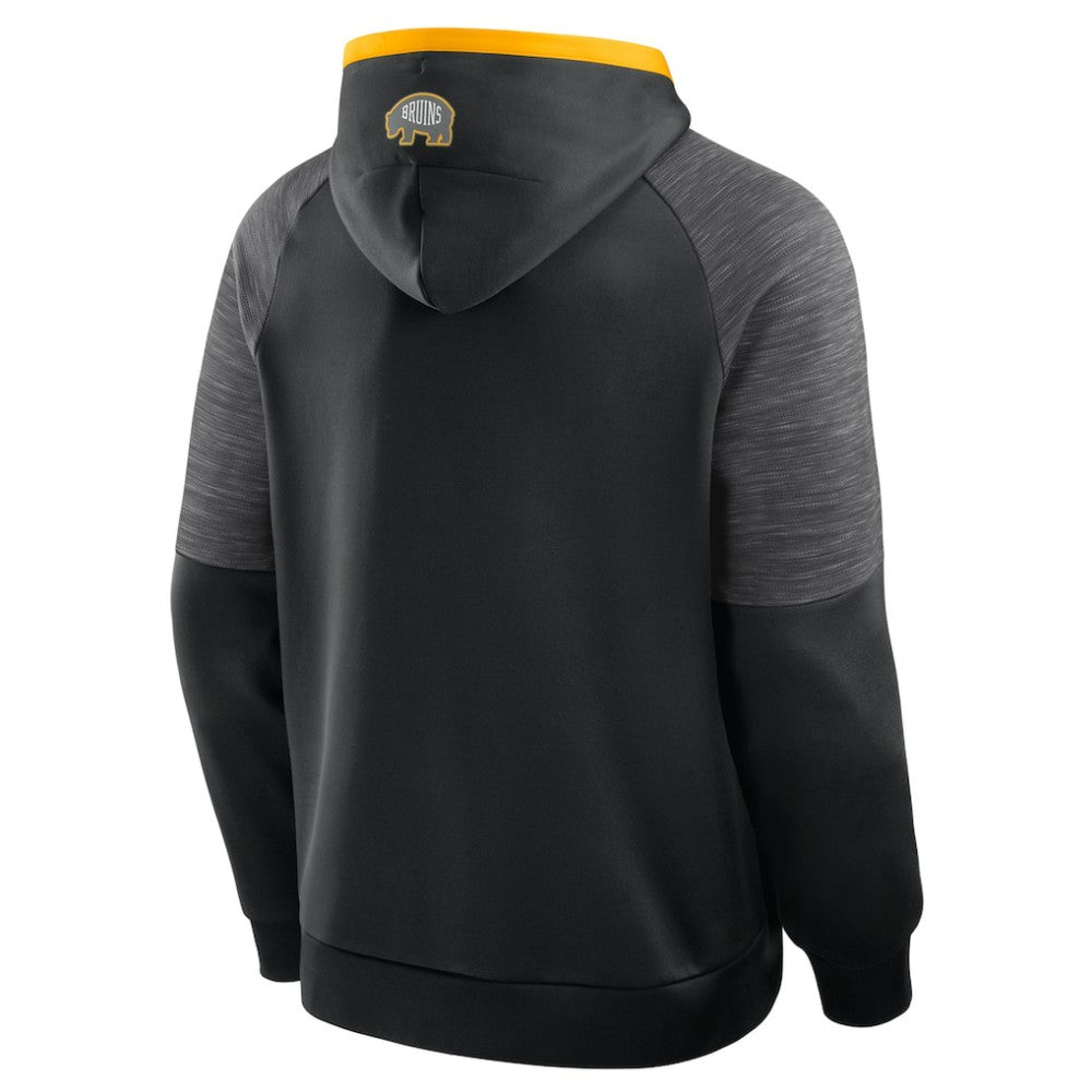 Boston Bruins Fanatics Goaltender Defender Pullover Hoodie - Black - NHL 202756698