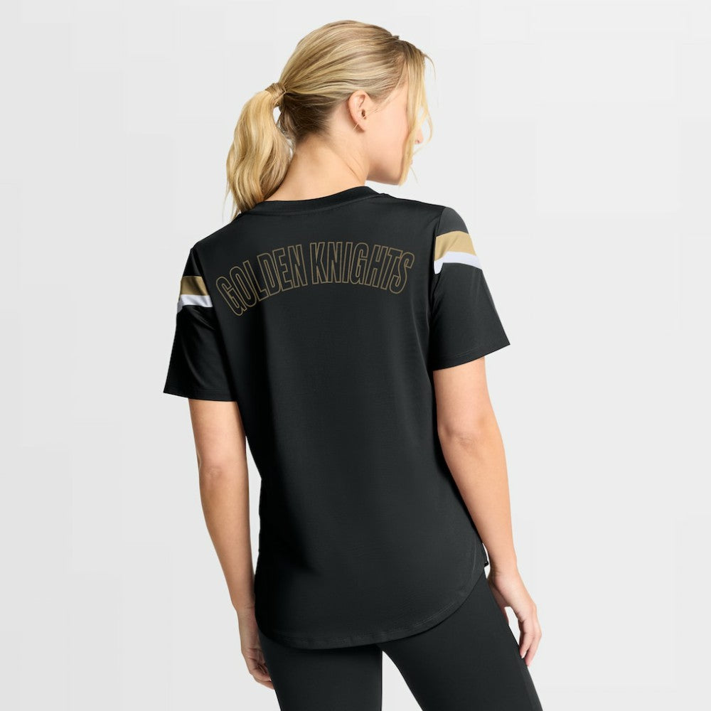 Vegas Golden Knights Fanatics Women's Offside Athena T-Shirt - Black - NHL 202756705