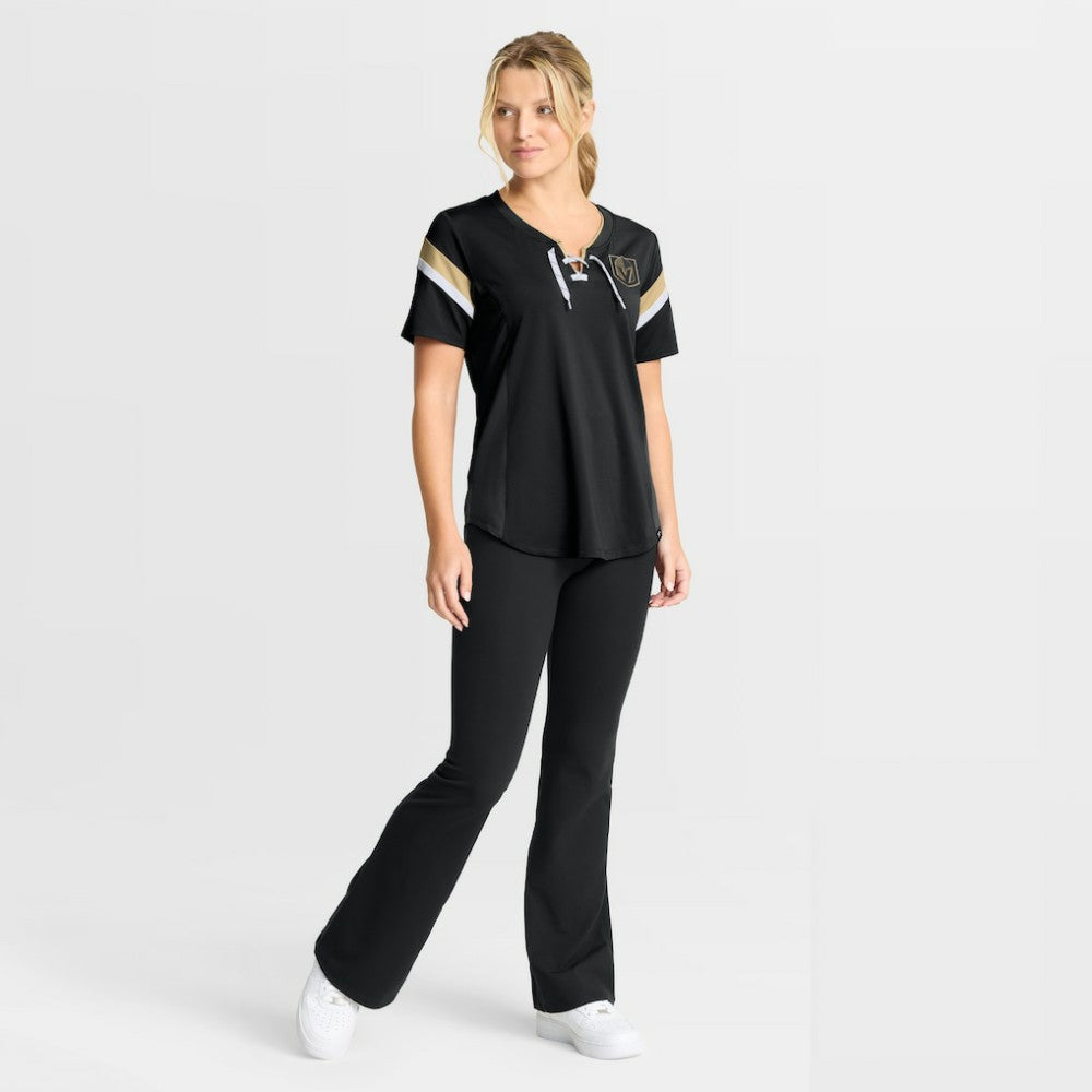 Vegas Golden Knights Fanatics Women's Offside Athena T-Shirt - Black - NHL 202756705