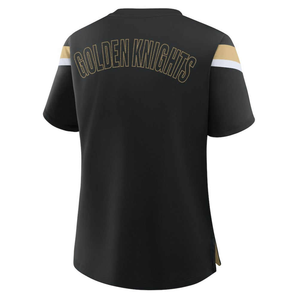 Vegas Golden Knights Fanatics Women's Offside Athena T-Shirt - Black - NHL 202756705