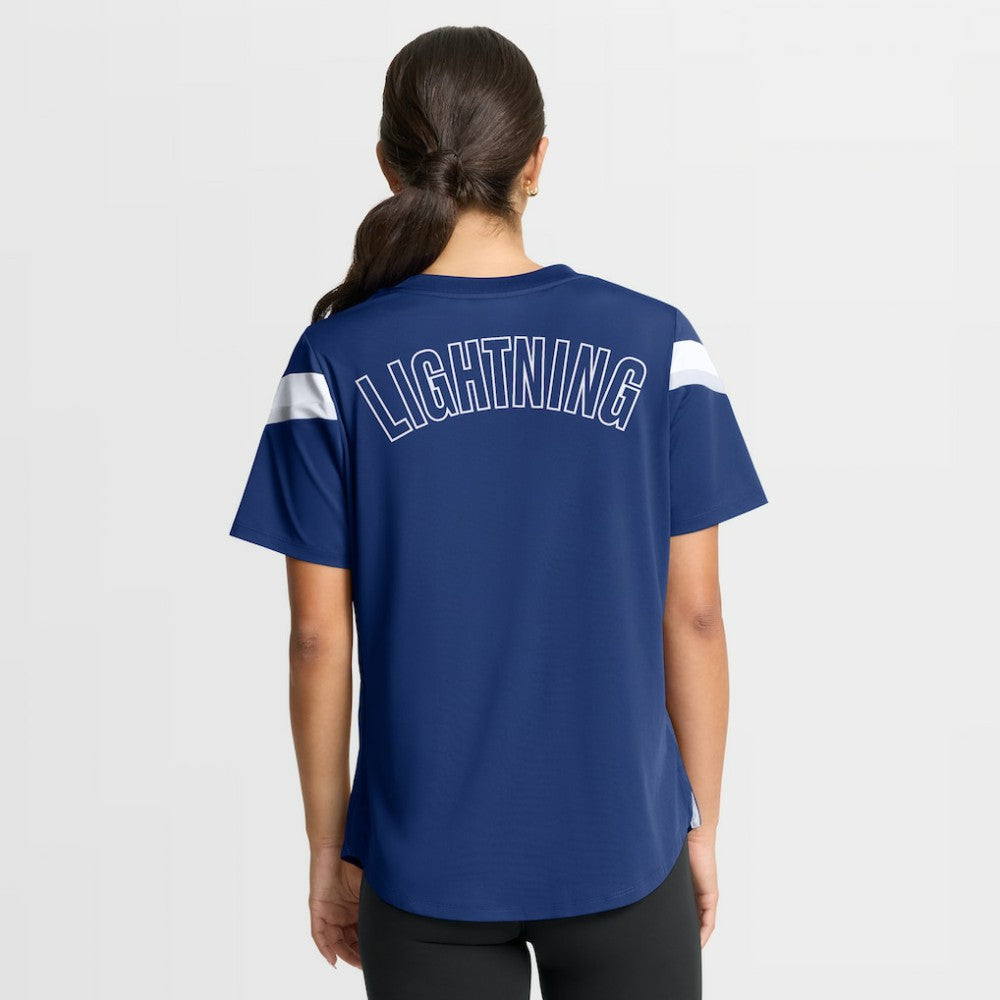 Tampa Bay Lightning Fanatics Women's Offside Athena T-Shirt - Blue - NHL 202756720
