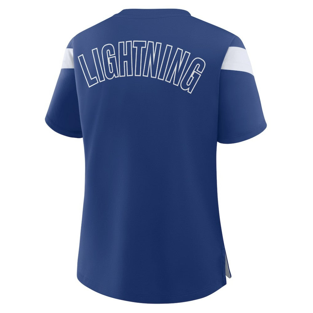 Tampa Bay Lightning Fanatics Women's Offside Athena T-Shirt - Blue - NHL 202756720