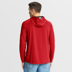 Chicago Blackhawks Fanatics Penalty Shot Long Sleeve Hoodie T-Shirt - Red - NHL 202756726