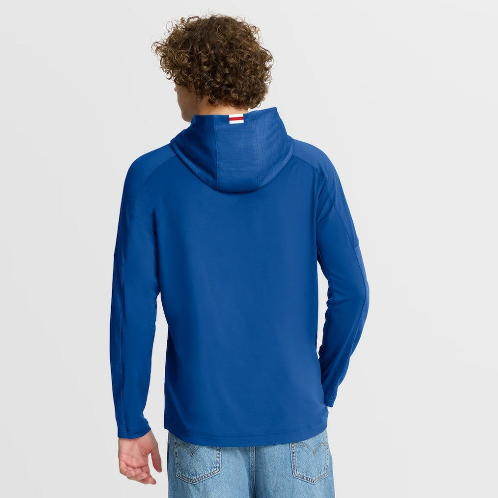 New York Rangers Fanatics Penalty Shot Long Sleeve Hoodie T-Shirt - Blue - NHL 202756730