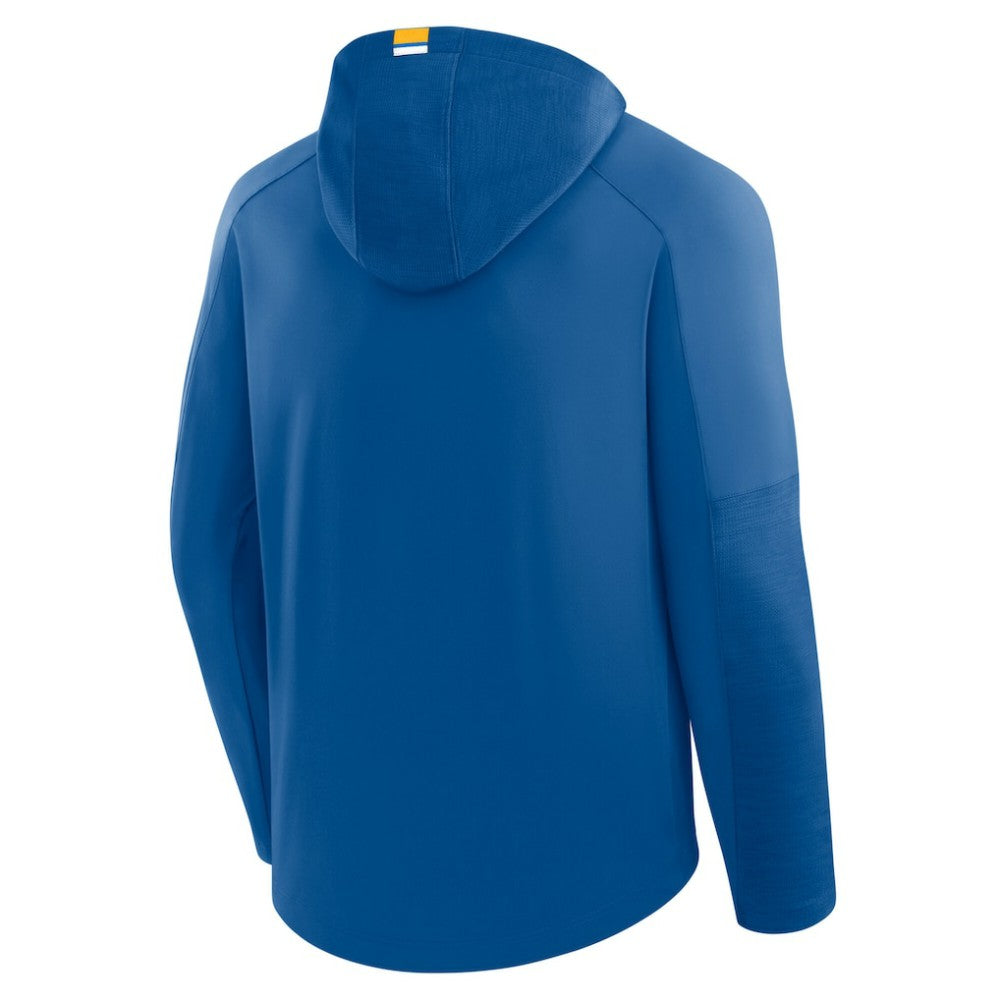 St. Louis Blues Fanatics Penalty Shot Long Sleeve Hoodie T-Shirt - Blue - NHL 202756739
