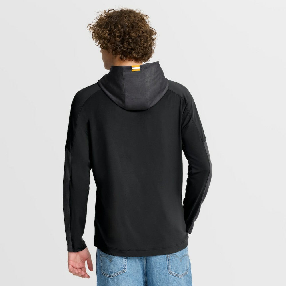 Boston Bruins Fanatics Penalty Shot Long Sleeve Hoodie T-Shirt - Black - NHL 202756742