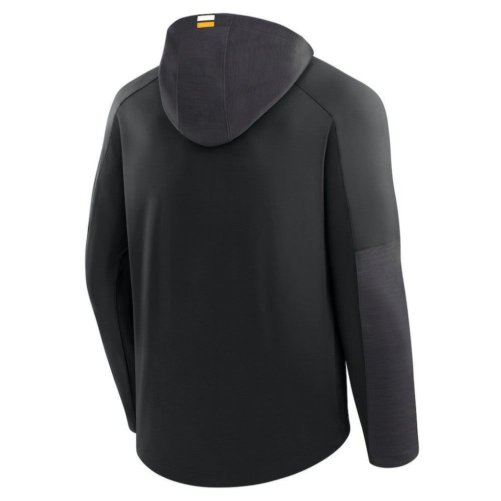 Boston Bruins Fanatics Penalty Shot Long Sleeve Hoodie T-Shirt - Black - NHL 202756742