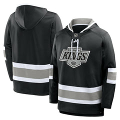 Los Angeles Kings Fanatics Prime Time Fleece Hoodie - Black - NHL 202756751